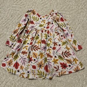 Hanna Andersson Multicolor Floral Skater Dress with pockets